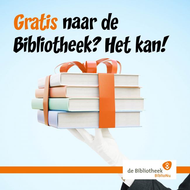 Gratis lidmaatschap bibliotheek